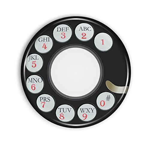 Old Fashion Rotary Phone Strong and Flexible Old Fashion Rotary Phone Refrigerator