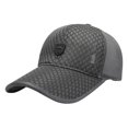 thumbnail image 3 of Rigardu sun visors for women Men Outdoor Long Brim Sunshade Hat Mesh Breathable Baseball Cap Peaked Hat Deep Gray + One size, 3 of 3