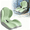 Green, variant on 2-in-1 Seat Cushion and Backrest,Ergonomic Waist Support and Seat Cushion,Memory Foam Lumbar Support for Office Chair and Car Seat,One-Piece Coccyx Pad for Tailbone Pain Relief