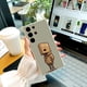 thumbnail image 3 of Mejore la protección de su iPhone con una funda de goma TPU con diseño de dibujos animados elegante y minimalista, 3 of 4