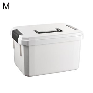 Boîte de médecine Portable en plastique maison Cas de médecine Soins de santé Trousse de premiers soins Boîte de stockage
