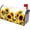 Sunflower-magnetic, variant on Sunflower Mailbox-Cover Post-Box-Cover for Garden Yard Home Decor Outdoor Decoration 21" Lx 18" W Mailbox Covers (no Magnetic)