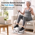 thumbnail image 5 of MERACH Under Desk Elliptical Machine for Home, Seated Elliptical Trainers for Seniors with Remote Control, Anti-Slip Mat, 5 of 9