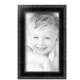 thumbnail image 2 of ArtToFrames 7" x 12" Black Engraved Edges Picture Frame, 7x12 inch Black Wood Poster Frame (WOM-4055), 2 of 8