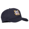 thumbnail image 5 of US Coast Guard Anchors Embroidered Solid Cotton Pro Style Cap - Navy OSFM, 5 of 5