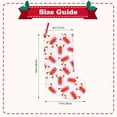 thumbnail image 3 of Bingfone Crayfish And Hearts Print Personalized Christmas Stocking - Snowman Design Large 18 inch,Family Holiday Season Decor, 3 of 8