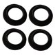 thumbnail image 5 of 4 piezas E14 E12 Anillos exteriores Portalámparas E14 Anillos de casquillo de lámpara Virola Base de bombilla negro, 5 of 9