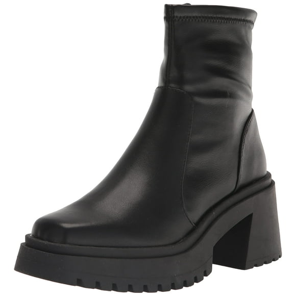 Madden Girl Bottes de Mode pour Femmes Tia, Noir Paris, 9.5