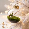 thumbnail image 5 of Dalxymotic Christmas Glass Ornament Set, Clear Plastic Christmas Balls, Xmas Tree Hanging Ornament, Glass Ornament Set for Christmas Tree, Home, Mantel, Living Room, Office, 5 of 7