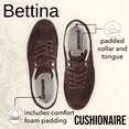 thumbnail image 4 of Cushionaire Bettina Women's Retro Sneaker With Cushioned Insole and Durable Gum Sole - Wide Widths Available, 4 of 14