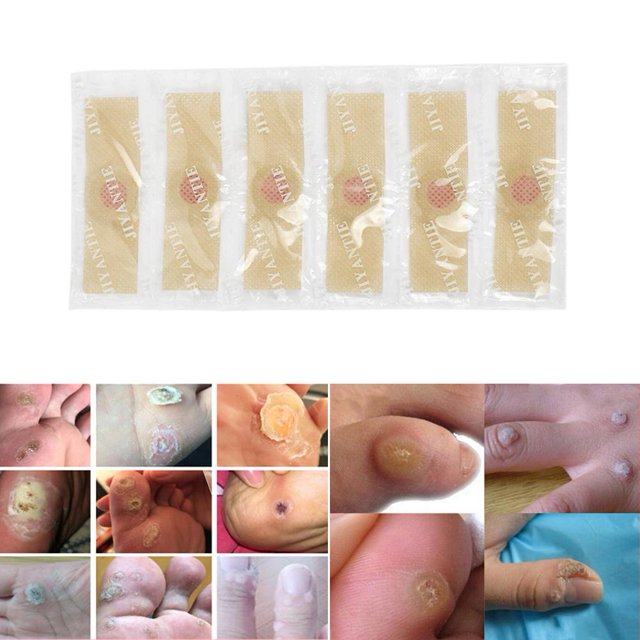 12 unids/set parche de eliminación de callos almohadillas de eliminación de maíz no tejidas efectivas cuidado de la salud Sywqhk Cuidado Belleza