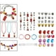 thumbnail image 4 of para Pulseras para Niñas, 62 Piezas, de Pulseras con Abalorios, Abalorios de Joyería, Pulseras Y Cadena de Collar para Manualidades, Reg perfecl Fabricación de pulseras, 4 of 8