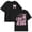 Black, variant on Girls Love Like Jesus Coquette Bow Christian T-Shirt, Casual Crewneck Tee for Teens Light Pink 130