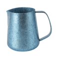 thumbnail image 1 of Jarra espumadora leche 450 ml, utensilio cocina multifuncional, profesional, fácil limpiar, para restaurantes, portátil, con vaporera. Azul, 1 of 8