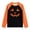 Z371 Orange, variant on Yuncity Kids Halloween Tshirts Skeleton Graphic Shirts Boys Girls Fall Raglan Long Sleeve Crewneck Pullover Casual Outdoor Tees Size 9-10 Years