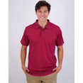 thumbnail image 2 of Real Essentials 3 Pack: Men's Quick-Dry Short Sleeve Athletic Performance Polo Shirt (Available In Big & Tall), 2 of 5