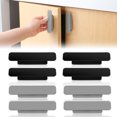 thumbnail image 2 of Baohd 8piece Durable Door And Window Handle Helper Exquisite Craft Non-Deformable No Burr Self-Adhesive Grey+Black, 2 of 6