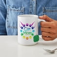 thumbnail image 4 of CafePress - Cat Mom Large Mug - 15 oz Ceramic Large White Novelty Mug, 4 of 6