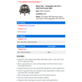 thumbnail image 2 of Wheel Hub - Compatible with 2013 - 2020 Ford Fusion AWD 2014 2015 2016 2017 2018 2019, 2 of 2