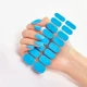 thumbnail image 1 of Pegatinas de uñas de Gel semicurado, tiras de uñas de Gel francés, parches deslizantes, lámpara UV, cubierta completa, 16 puntas, 1 of 7