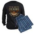 thumbnail image 6 of CafePress - Cicadas We Are Cicadas Hear Us Roar Flying Insects - Men's Long Sleeve Loose Fit Cotton Dark Pajama Set, 6 of 7