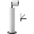 thumbnail image 1 of Porte-papier Toilette Autoportant, Distributeur de Papier Toilette en Acier Inoxydable, Support de Rouleau de Papier Toilette avec Base Lourde, Support de Rouleau de Papier Toilette Antirouille, 1 of 4
