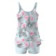 thumbnail image 4 of Traje de baño conservador tankini para mujer, estampado, talla grande, de dos piezas, dividido, traje de baño de dos piezas, traje de baño tankini para mujer, traje de baño de 2 piezas para mujer, tra, 4 of 5
