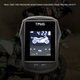 thumbnail image 3 of TFixolMotorcycle Exterior TPMS Wireless Tire Pressure Temperature Monitoring System USB Chargeable Large LCD Real Time Display High Accuracy, 3 of 7