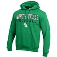 thumbnail image 2 of Men's Champion Kelly Green North Texas Mean Green Football Eco Powerblend Pullover Hoodie, 2 of 3