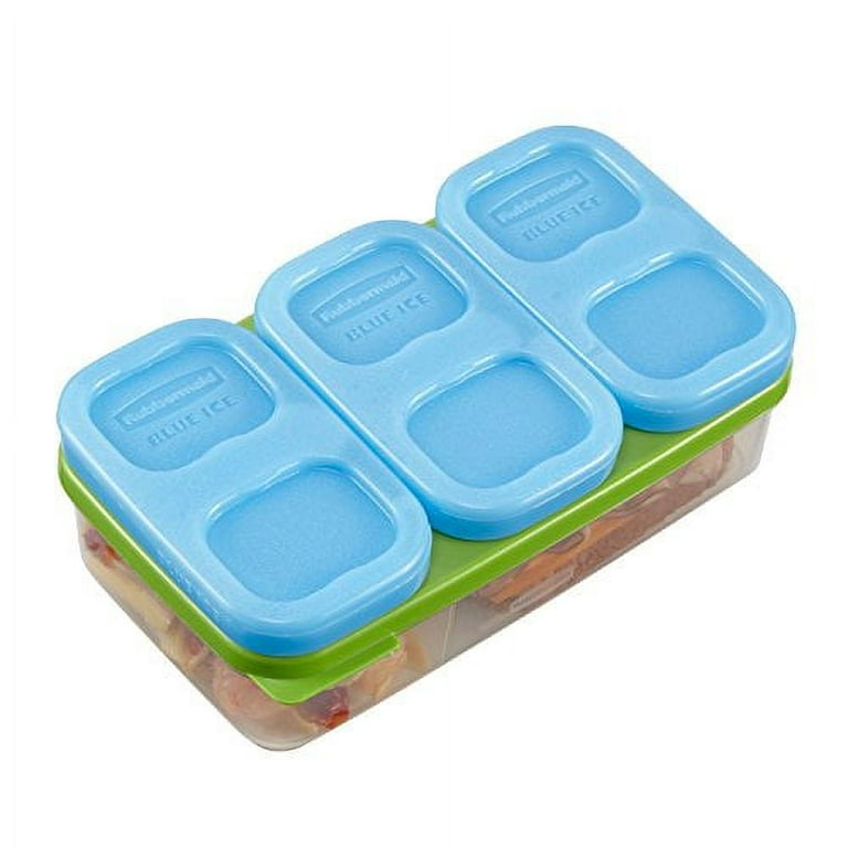 Rubbermaid Blue Ice LunchBlox Ice Substitute, 3 Pack, Bakeware & Cookware