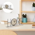 thumbnail image 1 of HINTRMENT Desk Clocks for Office Home Shape Iron Classical Time Display 1Pcs, 1 of 8
