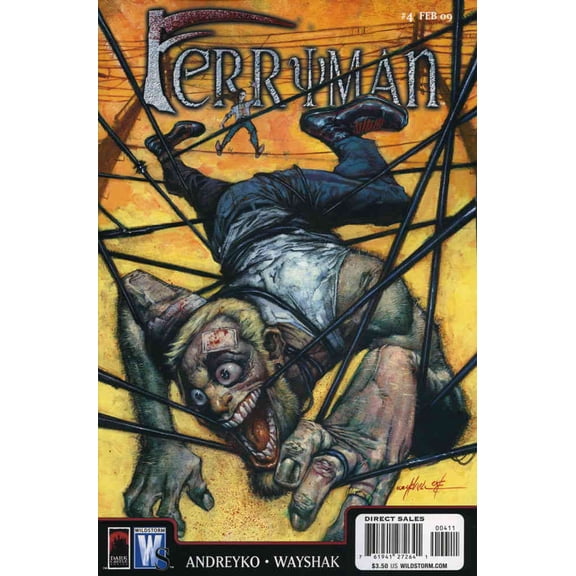 Ferryman #4 VF ; WildStorm Comic Book