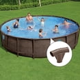 thumbnail image 2 of RYUJNDK Easy Installation Swimming Pool Frame T Connector Joint Quick Setups Fit for Metal Frame Pools Easy to Attach and Secure, 2 of 9