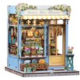 thumbnail image 1 of Kit de casa de muñecas en miniatura para bricolaje, libro Fsolis, Anna's Blue Blossom, 1 of 7