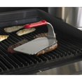 thumbnail image 2 of Vollrath 50661 1.6 lb Flat-Bottom Steak Weight Press with Removable Red Silicone Ergonomic Handle for Grill Food Truck Burger Bacon | Heat Resistant up to 450°F, 9"L x 4-3/4"W, Stainless Ste, 2 of 2