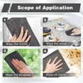 thumbnail image 7 of 10PCS Thickened Magic Cleaning Cloths for Glass,Microfiber Cleaning Cloth, Microfiber Rag for Window, Cars 20x25cm Black, 7 of 7