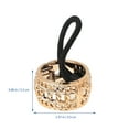 thumbnail image 2 of Milisten 6Ud Ponytail Holder Hair Band Dorado Para Lacio Y Delgado Con Acabado Y Durable, 2 of 6