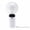 White, variant on Yhmxh Portable Handheld Fan, High Speed USB Rechargeable Cooling Mini Fan, Adjustable 90° Foldable Head Fan with Digital Display, Portable Personal Fan for Makeup, Office, Travel, Gifts for Women