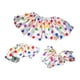 thumbnail image 3 of Conjunto de puños de cuello de payaso, fácil de usar, accesorio fotográfico para fiesta, disfraz de Halloween para festival Puntos de colores, 3 of 8