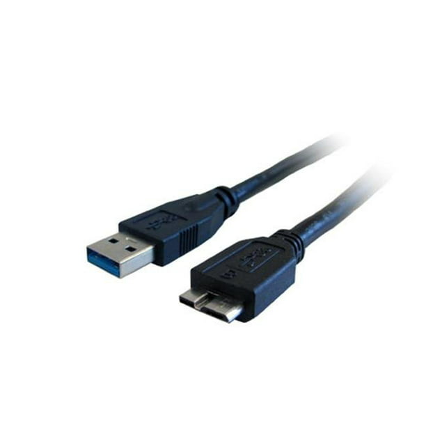USB3-A-MCB-15ST USB 3.0 un Mâle à Micro B Câble Mâle de 15 Pieds.