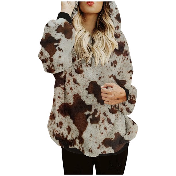 Pntutb Mujeres Grueso Fleece Manga Larga Cachemira Espesar Manga Larga tops Hoode Sudaderas Pntutb Pntutb-1093