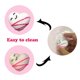 thumbnail image 5 of Qingqiu 24 piezas Día de San Valentín Mochi Squishy Toys Squishies para niños Clase escolar Aula Tarjetas del día de San Valentín Regalos Premios Favores de fiesta, 5 of 5