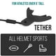 thumbnail image 2 of Protector bucal SISU Tether para adultos, negro antracita, 2 mm de grosor, 2 of 6