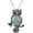 Natural Green Aventurine, variant on Owl Gift Necklace, Healing Crystal Pendant Necklace, Unisex, Natural Amethyst, Rose Quartz Gemstone Jewelry, Used for Reiki Healing, Spiritual Energy, and Bringing Good Fortune.