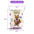 thumbnail image 5 of Back to School Cute Shiba Inu Foldable Laundry Basket Shibas Dog Lovers Gifts Idea Organizer Storage with Handles - 13010, 5 of 5