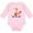 AD-Pink, variant on Inktastic Fox for Girls Woodland Animal Girls Long Sleeve Baby Bodysuit