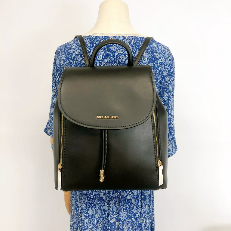 Michael Kors Phoebe Medium Backpack Drawstring School Bag Black