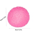 thumbnail image 2 of Fareti Textured Squishy Ball, 4cm Slow Rising Sugar Squishy Fidget Toys, 2 of 4