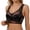 Black, variant on Womens Bras Ice Silk Lace Seamless Wireless Bras For Women Lift Shaping Bras For Older Women Everyday Support Bras Beige M