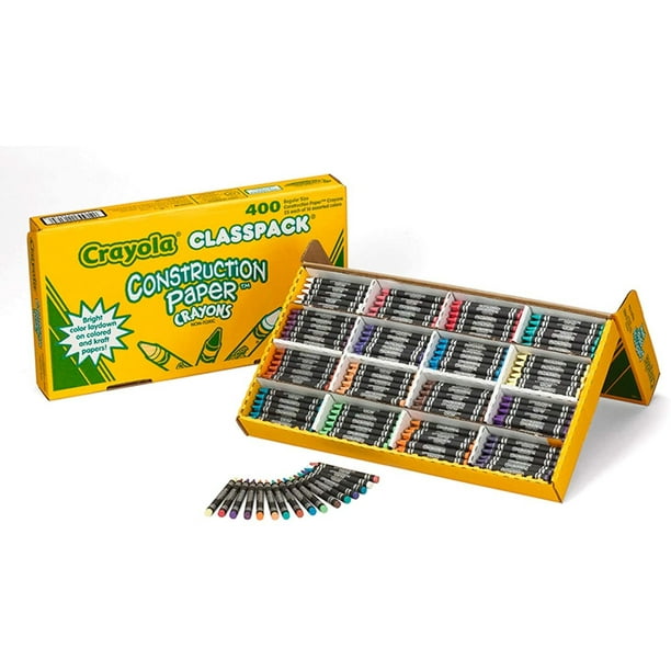 Crayones en Papel Crayola 52-1617 25x16 Colores 400/Juego